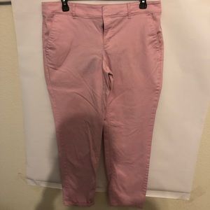 Loft light pink pants